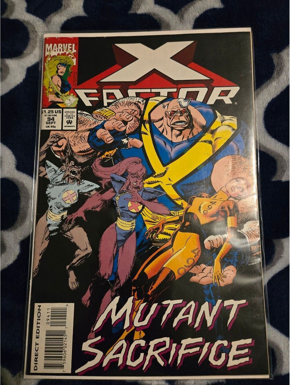 X-Factor #94 Comic Book - Mutant Sacrifice Vintage 90s Marvel